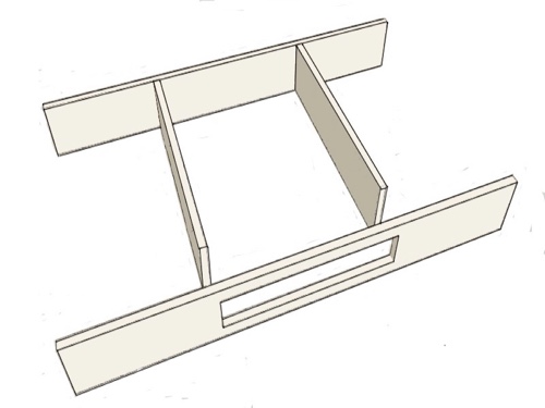 drawer mounting frame