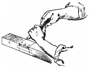 Fig. 90.Chiselling away Waste.