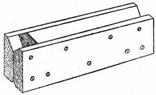 Fig. 191.Cradle for Planing Dowels.
