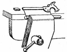Fig. 193.Sawing Groove
    in Dowel.