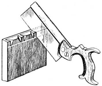 Fig. 274.Removing the Waste Wood.