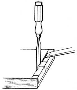 Fig. 311.Chipping Waste of Lap Dovetail.